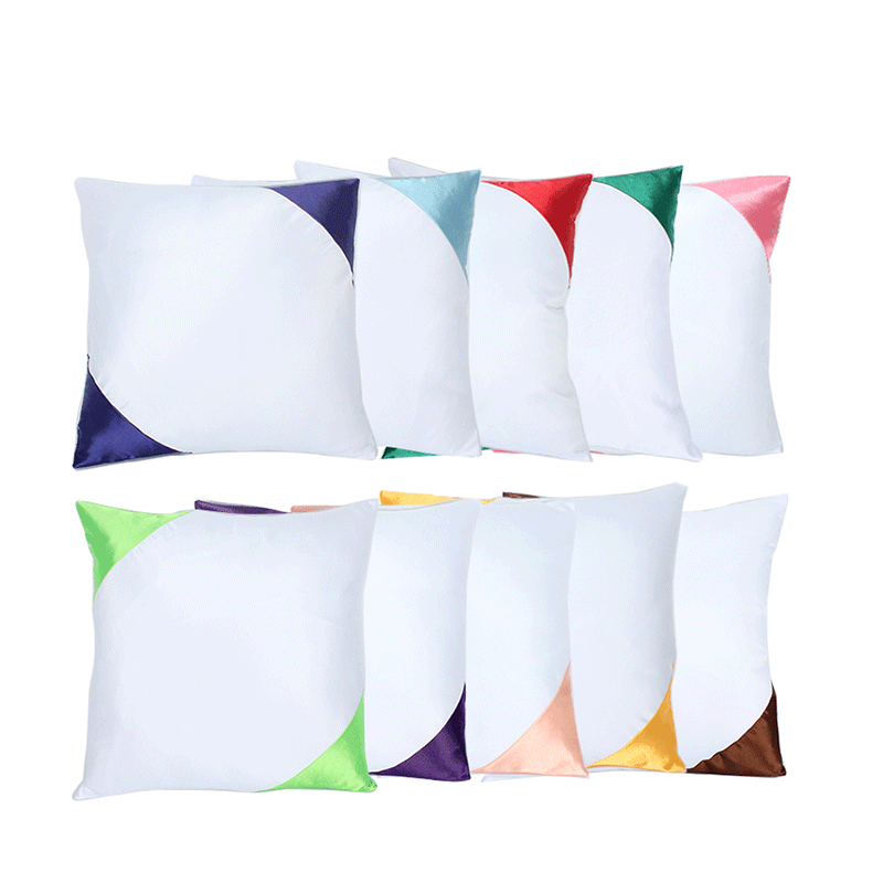 Pillow Cover Sublimation - 10 個昇華ブランク枕カバークッションカバーリビングルーム車のソファ家の装飾 45 × 45 センチメートル