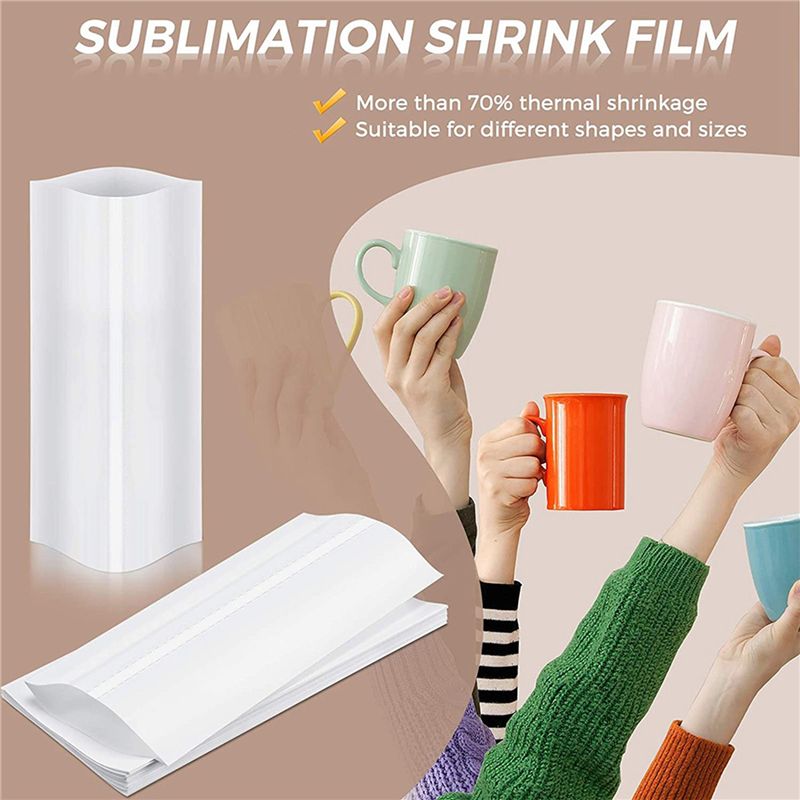 ABXF-280枚入り昇華型シュリンクフィルム 5X10イン - Sublimation Mug White のレビューと価格