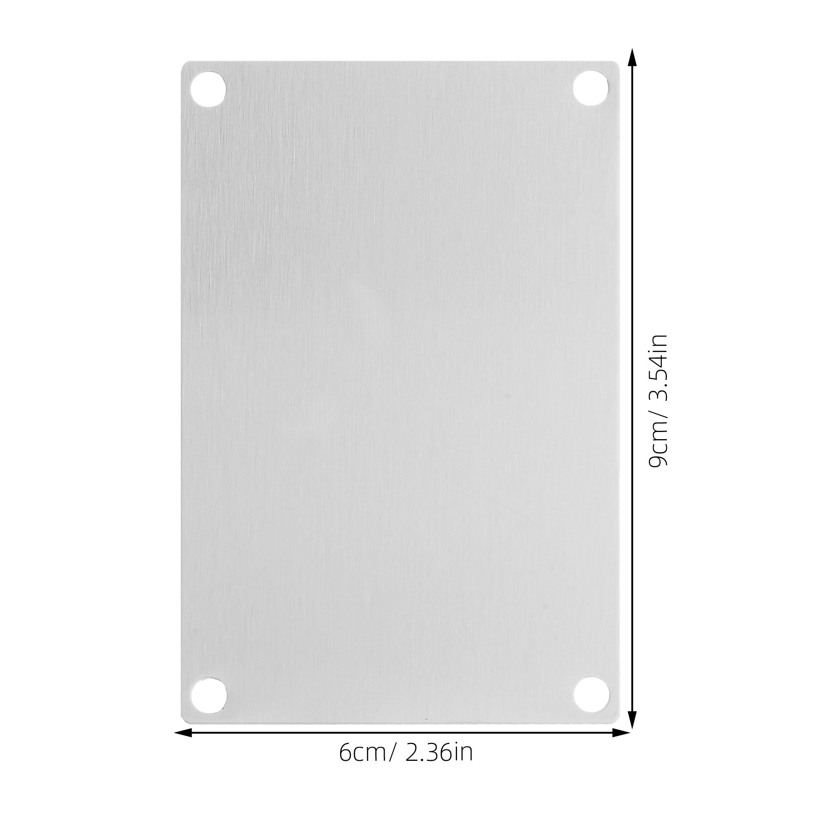 5 個の空白のステンレス鋼サインプレート屋外芝生庭庭ビジネス - Yard Sign Blank のレビューと価格