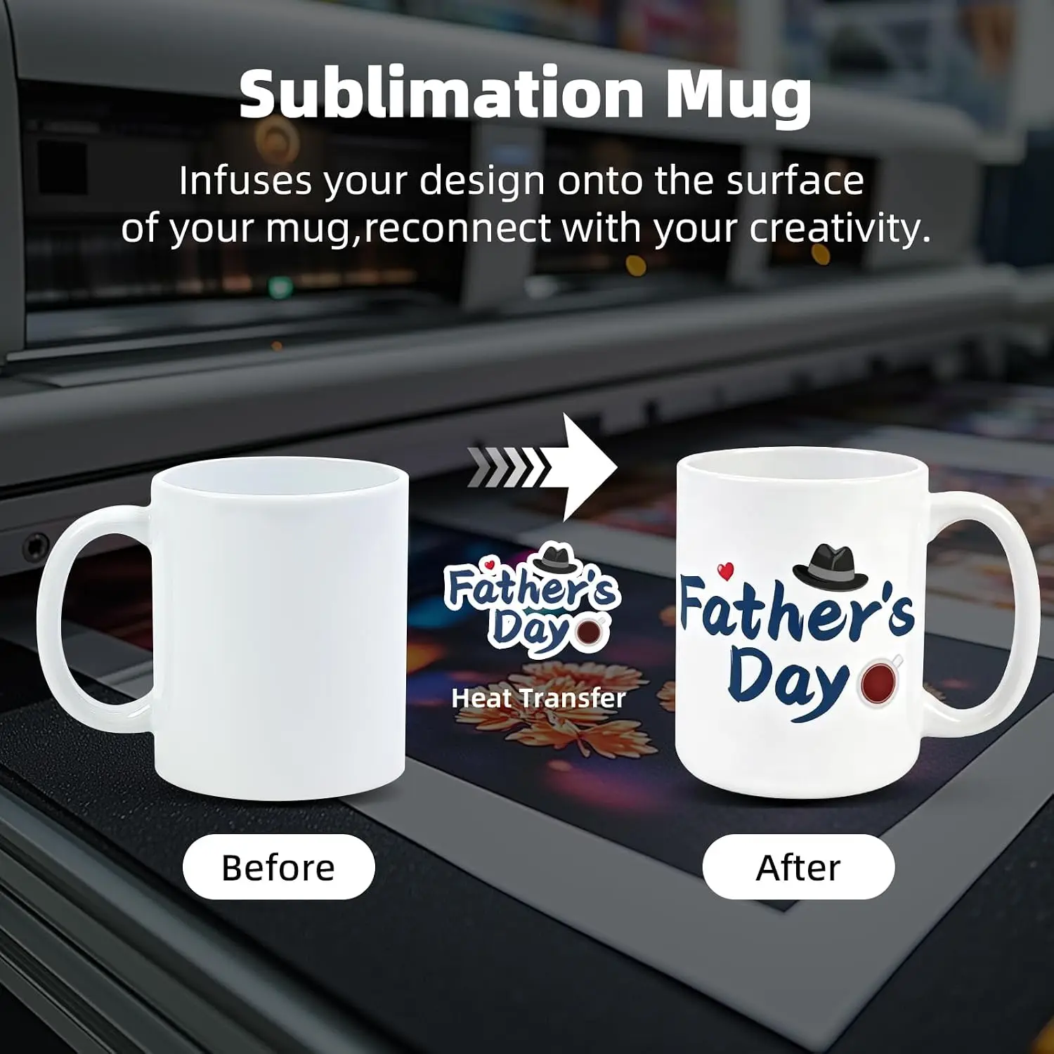 昇華マグカップ 11オンス、昇華用ブランク品、セラミック製コ - Sublimation Mug White のレビューと価格
