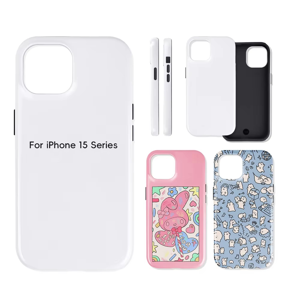 5個入り 2 in 1 無地スマホケース 3D昇華プリントカ - Phone Case Blank Print のレビューと価格