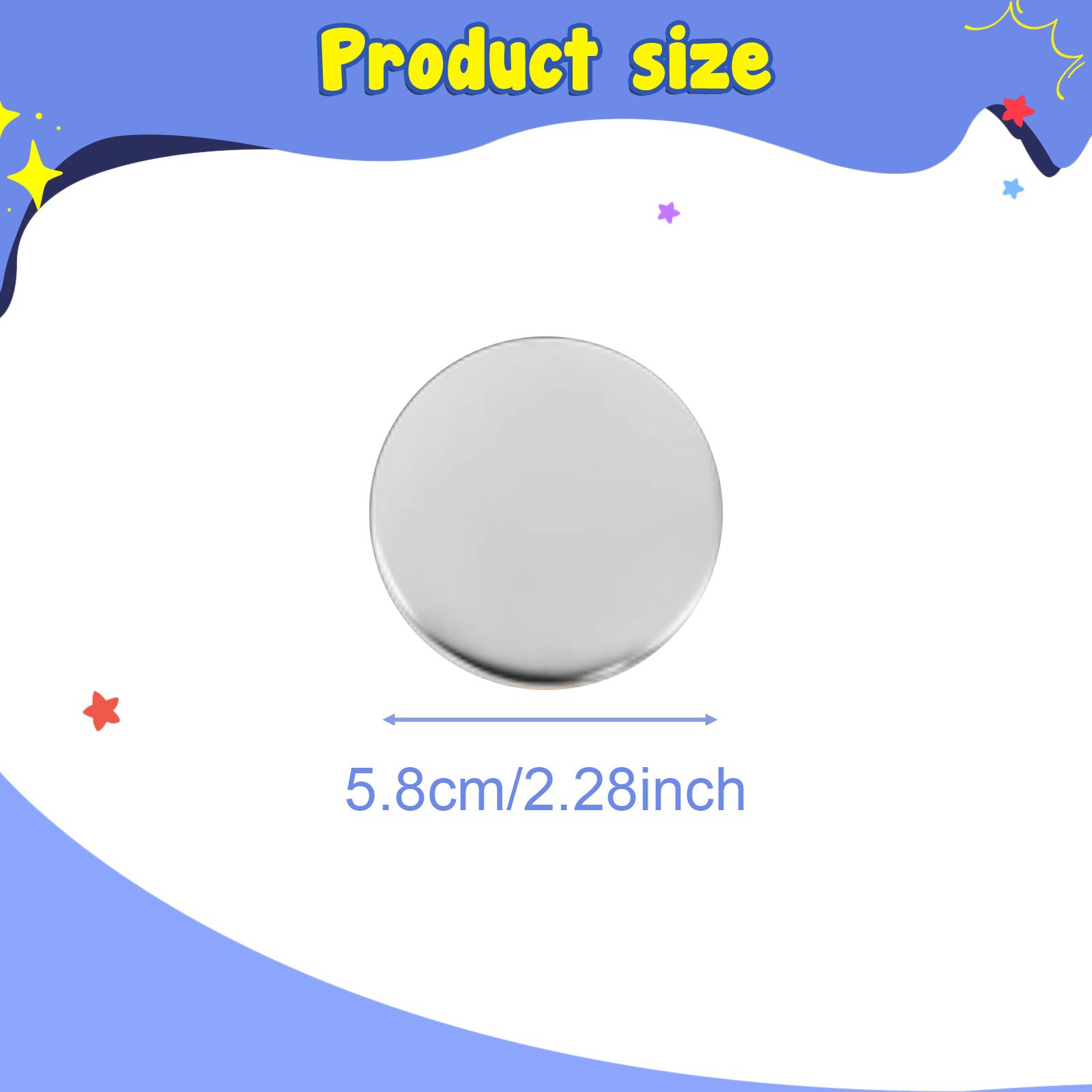 902個の空白のボタン作成用品、ガスケット付き透明フィルムク - Button Badge Blank のレビューと価格