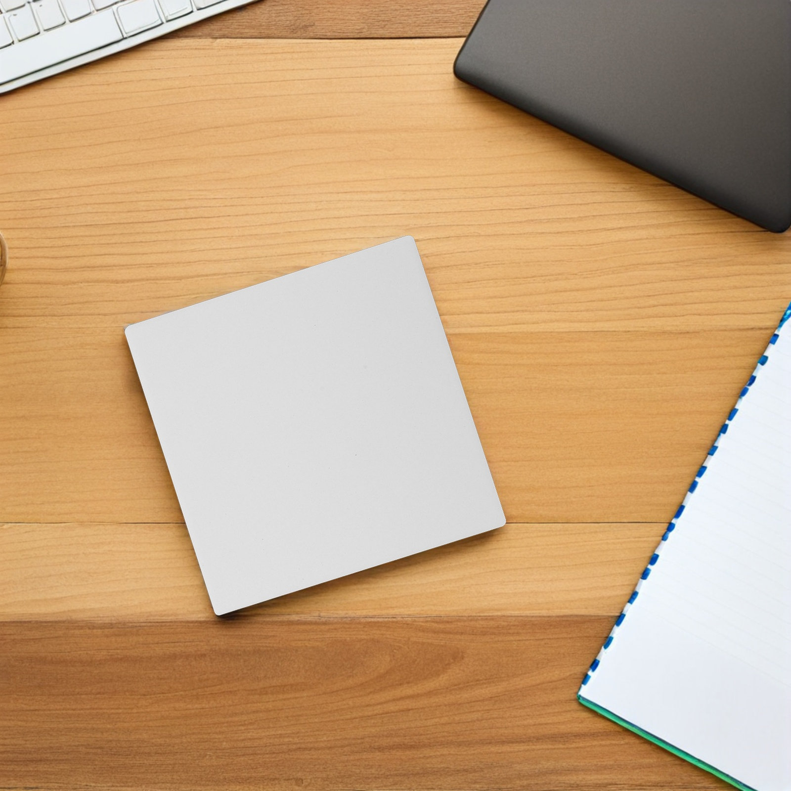 12個入り セラミックタイル クラフト用 無地の白い釉薬なし - Ceramic Tile Blank のレビューと価格