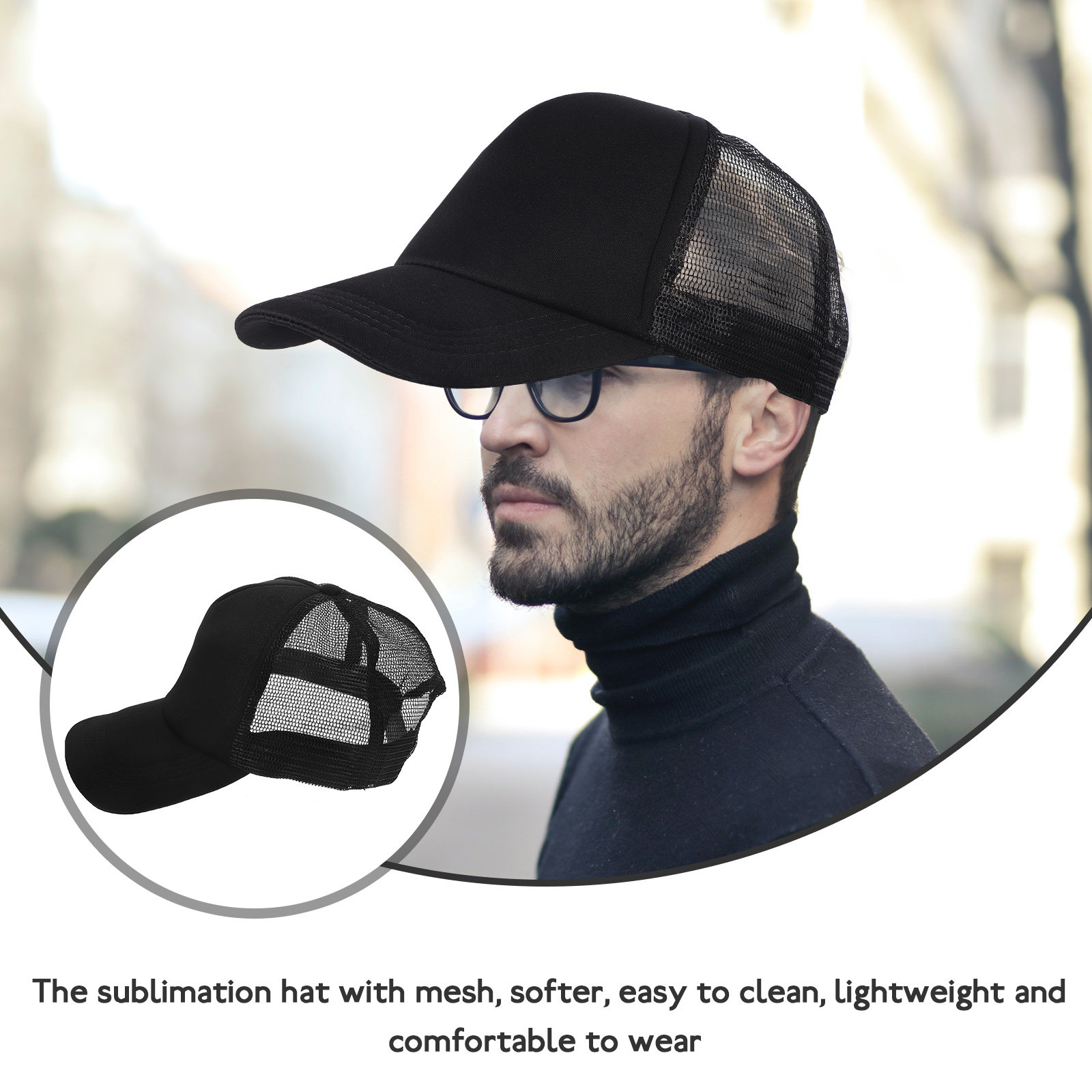 10 個メッシュ野球帽昇華ブランク帽子通気性軽量 DIY 熱 - Hat Sublimation Blank のレビューと価格