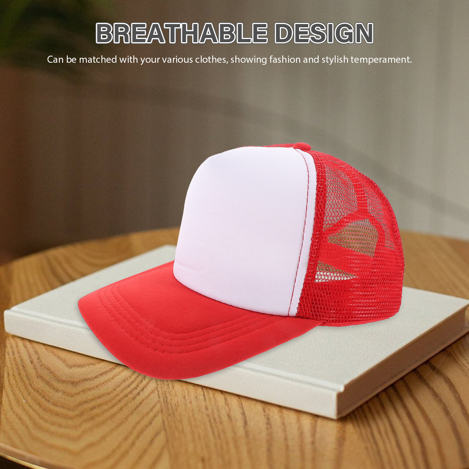 10個入り 無地野球帽 メッシュデザイン DIY昇華プリント - Hat Sublimation Blank のレビューと価格