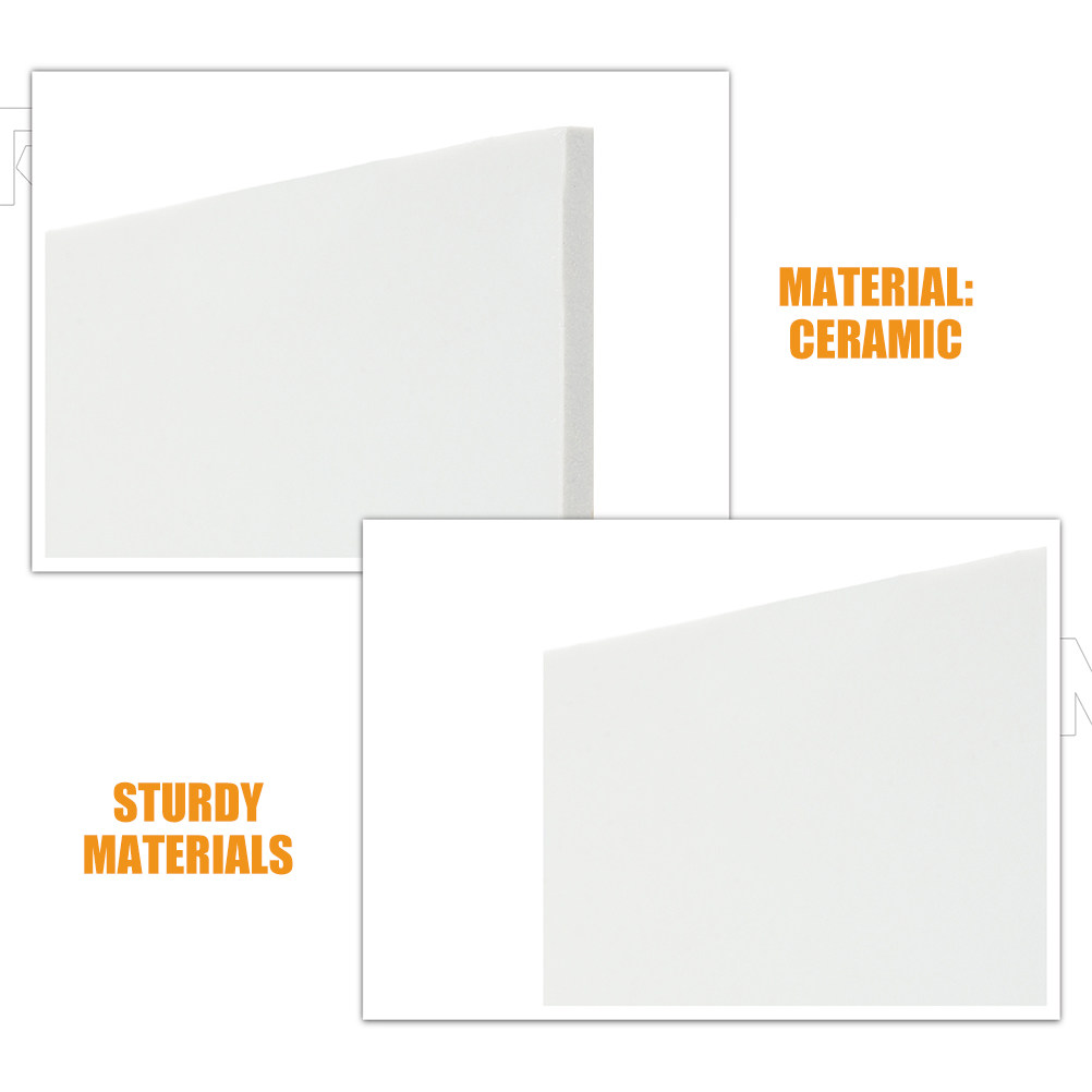 白いセラミック製コースター、昇華ブランク、DIYクラフトプロ - Ceramic Tile Blank のレビューと価格