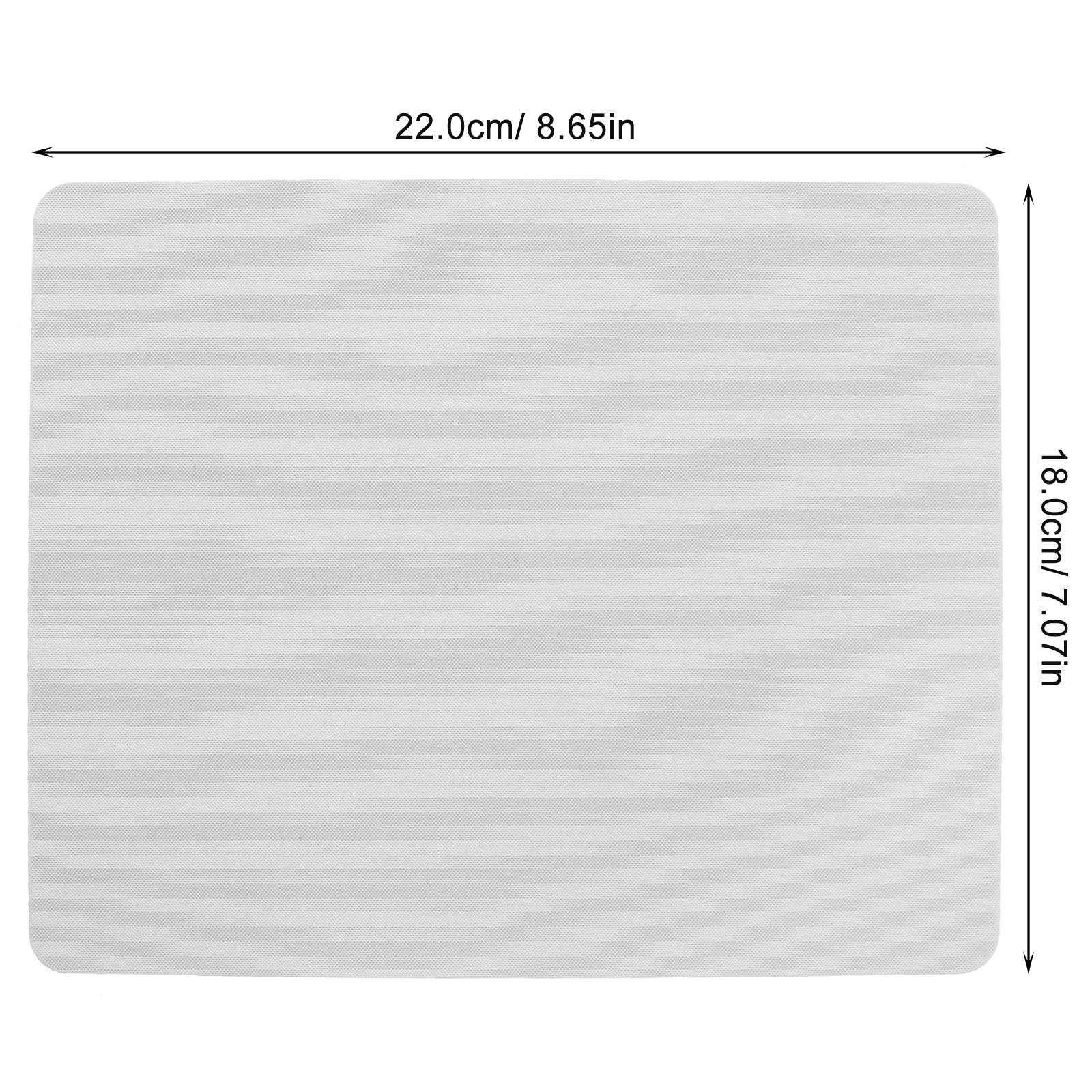 5枚セット 大型昇華プリント用マウスパッド ブランク ゴム布 - Mouse Pad Blank Sublimation のレビューと価格