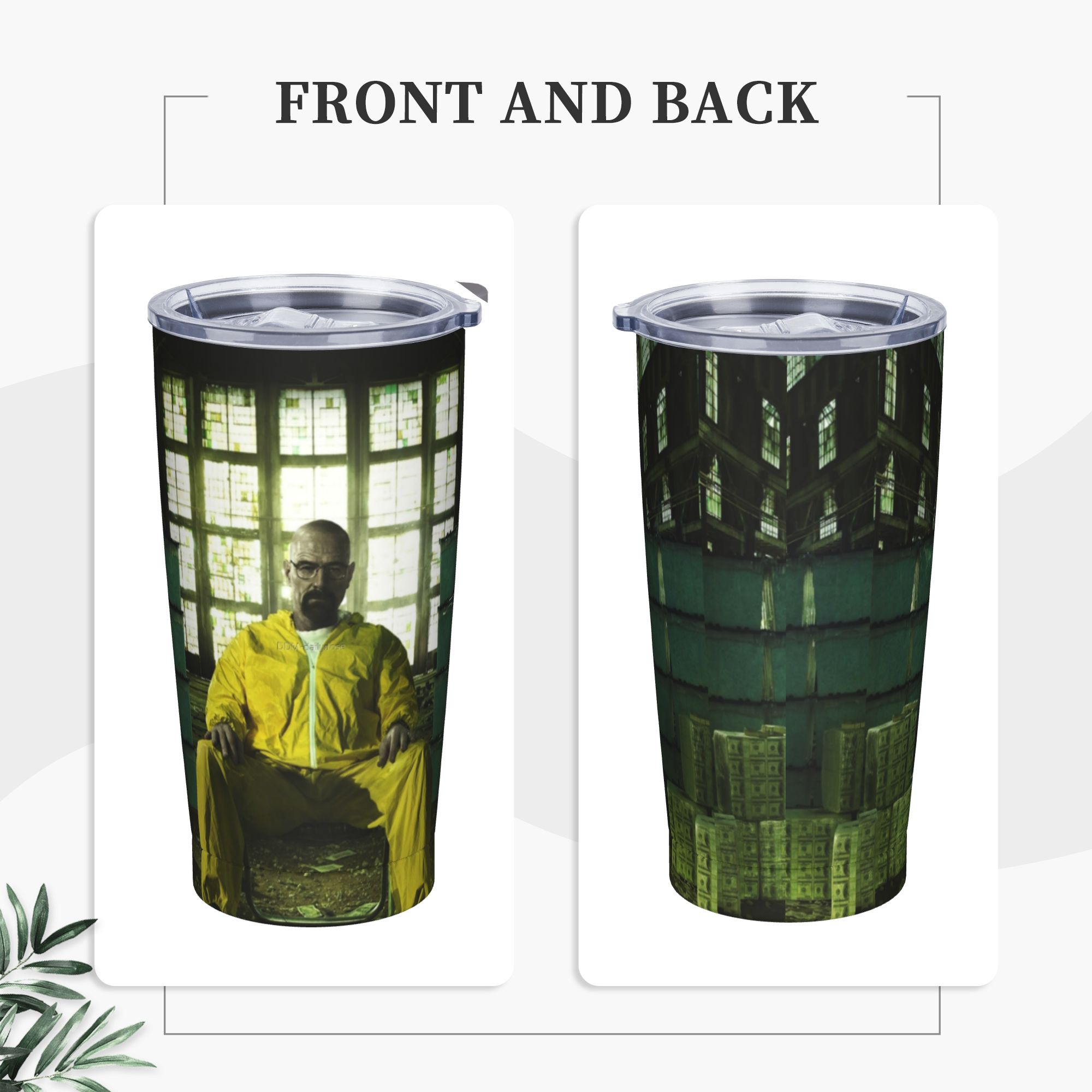 ブレイキング・バッド ウォルター・ホワイト タンブラー 真空 - Tumbler 20Oz White のレビューと価格
