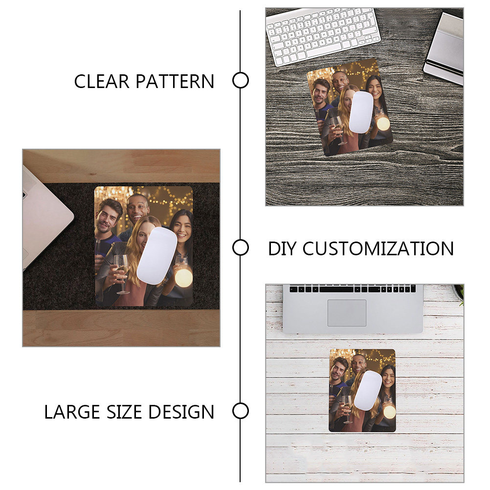 4 個の昇華マウスパッドブランク大判ブランクマウスマット熱転 - Mouse Pad Blank Sublimation のレビューと価格
